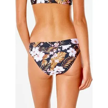 Dámské plavky Plavky Rip Curl PLAYABELLA FULL PANT Black velikost XS