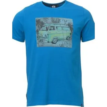 Tričko Animal CAMPER Kingfisher Blue velikost XXL