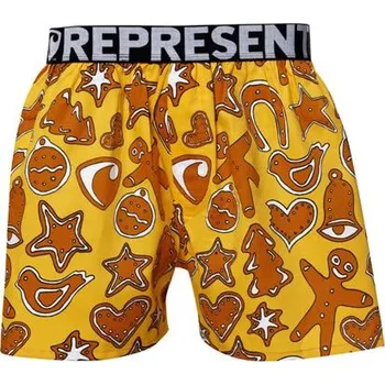 Pánské spodní prádlo Spodní prádlo Represent EXCLUSIVE MIKE GINGERBREADS Yellow velikost M