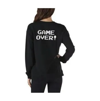 Pánská mikina Mikina Vans MARIOVER FLEECE Black velikost S