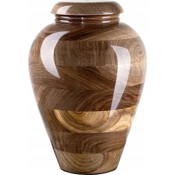 Smuteční dekorace Dřevěná pohřební urna na lidský popel - Exkluzivní schránka / nádoba