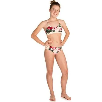 Dámské plavky Plavky Rip Curl TEEN HANALEI BAY BIKINI Peach velikost 10