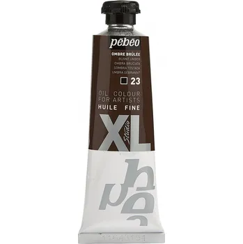 Olejová barva Olejová barva Pébéo Studio XL - 23 Burnt Umber Objem: 200 ml