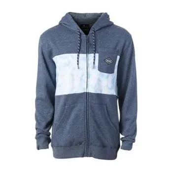 Pánská mikina Mikina Rip Curl HOODED BLOCK FLEECE Mood Indigo Mar velikost XL