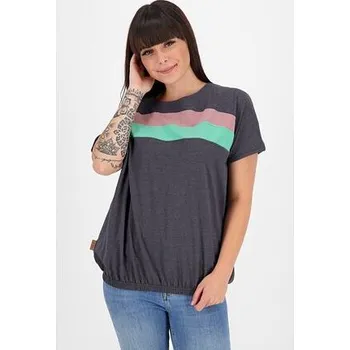 Pánské tričko Tričko Alife and Kickin DINAAK Charcoal velikost S