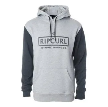 Pánská mikina Mikina Rip Curl CORP BLOC HOODED Cement Marle velikost XL