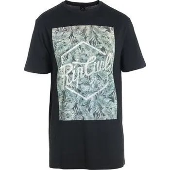 Tričko Rip Curl YARDARY SS TEE Black velikost XXL
