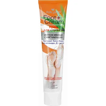 Kosmetika na nohy Belle Jardin krém na nohy z aloe, avokádový olej, D-Panthenol 125ml