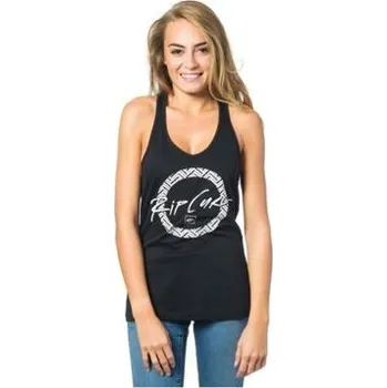 Pánské tričko Tričko Rip Curl VALVERDE TANK Black velikost XS