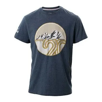 Pánské tričko Tričko Rehall REBEL Dark Navy Melange velikost L