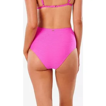 Dámské plavky Plavky Rip Curl PREMIUM SURF HI WAIST GD Pink velikost L