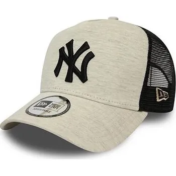 Kšiltovka Kšiltovka New Era 940 AF TRUCKER MLB JERSEY ESS. NEYYAN Oat/Black velikost O/S