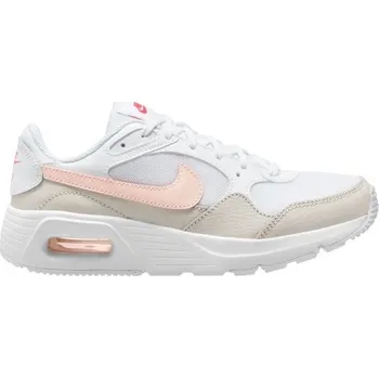 Chlapecké tenisky Dětská volnočasová obuv Nike AIR MAX SC 5.5Y Bílá, Lososová, Růžová, Béžová