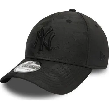 Módní doplněk Kšiltovka New Era 3930 MLB BLACK CAMO 39THIRTY NEYYAN Black velikost L/XL