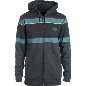 Pánská mikina Mikina Rip Curl LINES ZT HOODED Dark Marle velikost XL