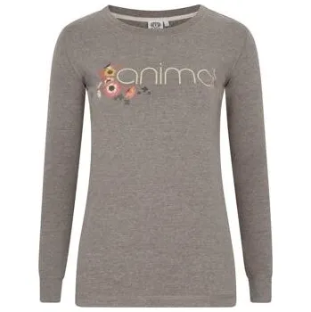 Pánské tričko Tričko Animal SHADY LEAF Coffee Brown Marl velikost 16