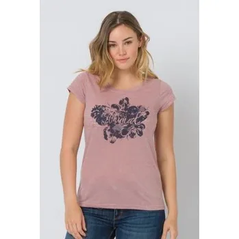 Dámské tričko Tričko Animal ROLLING RAIN Woodrose Pink velikost 10