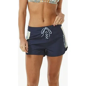Dámské plavky Plavky Rip Curl BLOCK PARTY HI WAIST 3" Navy velikost M