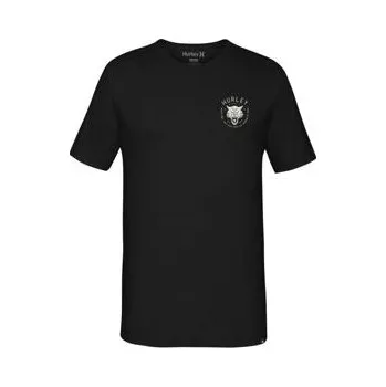 Pánské tričko Tričko Hurley WOLF SS Black velikost XL