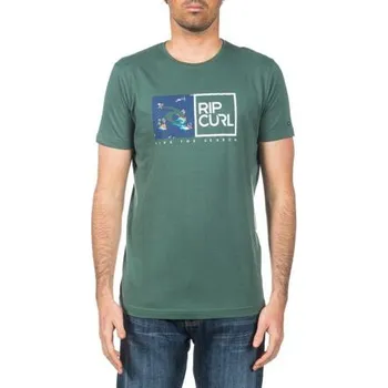 Tričko Rip Curl RIPAWATU YARDAGES S/S Amazon Green velikost XXL