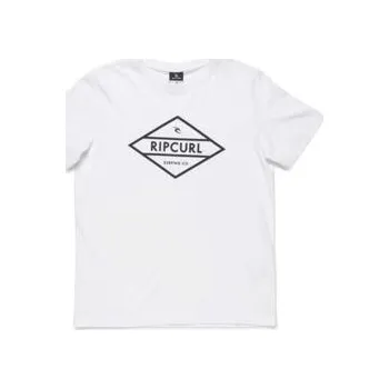 Pánské tričko Tričko Rip Curl CORPO SS TEE Optical White velikost 16