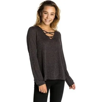 Pánské tričko Tričko Rip Curl CRYSTAL LONG SLEEVE TEE Black Marled velikost L