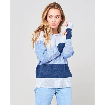 Dámský svetr Svetr Rip Curl ANITA STRIPED SWEATER Blue Yonder velikost S