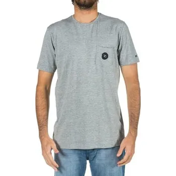Tričko Rip Curl ZINC CREW S/S TEE Beton Marle velikost M