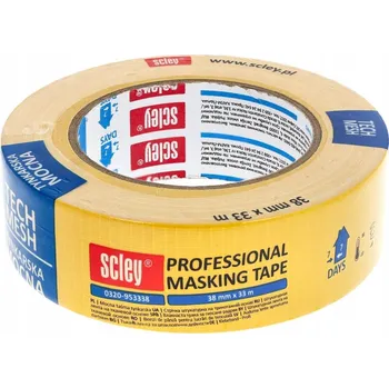 Silná omítková páska Scley 38mm x 33m, řada 295 - pro hrubé povrchy