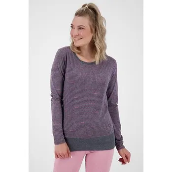 Dámské tričko Tričko Alife and Kickin CONNYAK Z Marine Melange velikost XL