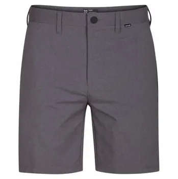 Pánské kraťasy šortky Hurley DRI-FIT HEATHER CHINO 19 Black velikost 32