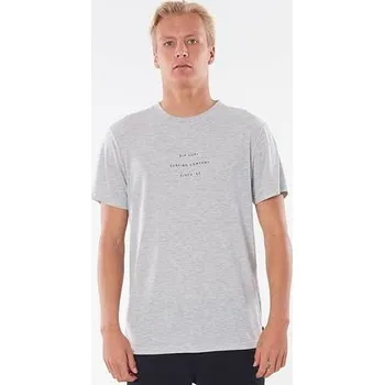 Pánské tričko Tričko Rip Curl BLACKLIST TEE Grey Marle velikost M