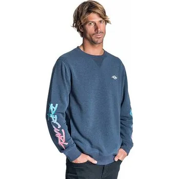 Pánská mikina Mikina Rip Curl DESTROY WAVES VPC CREW Navy velikost M