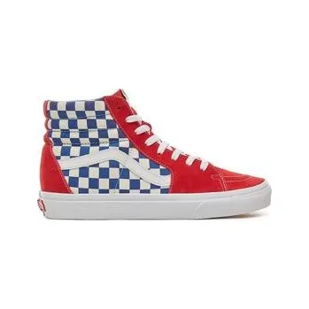 Chlapecká obuv Boty Vans SK8-HI (BMX CHECKERBOARD) True Blue/Red velikost 40.0