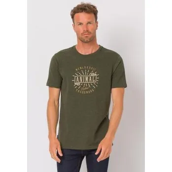 Tričko Animal BENNETT Pine Green Marl velikost XXL