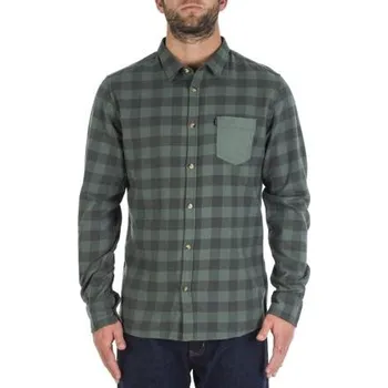 Pánská košile Košile Rip Curl DROPPED LS SHIRT Amazon Green velikost S