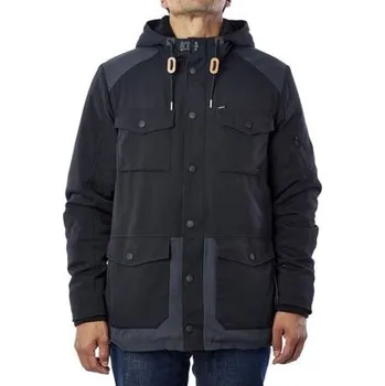 Pánská casual bunda Bunda Hurley OCCUPY PARKA Black velikost XL