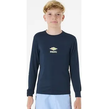 Dámská móda Lykra Rip Curl TUBE HEADS LS RASH VEST -BOYS Dark Navy velikost 14