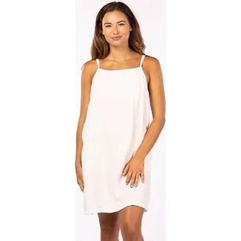 Dámské šaty šaty Rip Curl PREMIUM LINEN SLIP DRESS White velikost XS