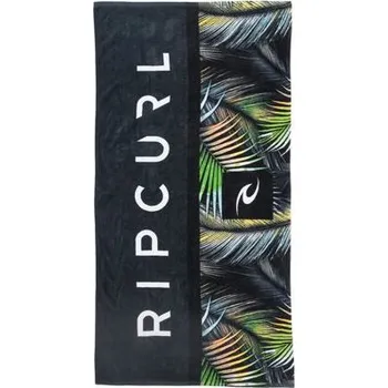 Pokrývka hlavy Ručník Rip Curl COMBINE LRG VELOUR TOWEL Dark Grey velikost O/S