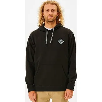 Pánská mikina Mikina Rip Curl ANTI SERIES JOURNEY HOOD Black velikost XXL