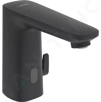 Vodovodní baterie Hansa Electra Termostatická elektronická umyvadlová baterie, bateriové napájení, Bluetooth, matná černá, 9210221933