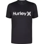 Lykra Hurley ONE&ONLY SURF SHIRT S/S Black velikost S