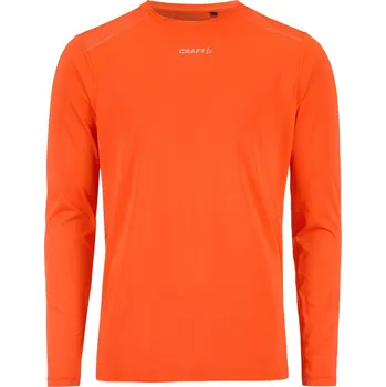 Pánské tričko Pánské Tričko s dlouhým rukávem CRAFT ADV ESSENCE LS TEE 2 M 1914793-573000 – Oranžová M