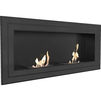 Biokrb Závěsný biokrb Kratki 150 x 65 x 14,2 cm černý