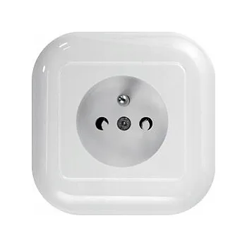 Elektrická zásuvka Abex Elektrická Zásuvka bílá