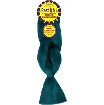 Příčesek Syntetické vlasy na copánky Rastafari kanekalon jumbo classic AQUA