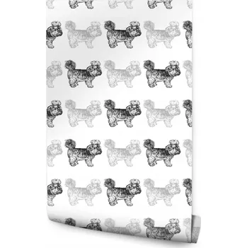 Fototapeta Tapeta pro děti PSI Yorkové Zvířata Příroda Dekorace