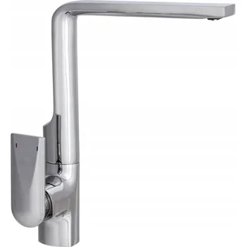 Vodovodní baterie Kuchyňská baterie stojánková Granitan AXEL stříbrná