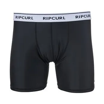 Boxerky Spodní prádlo Rip Curl PRINT & SOLID BOXER Black velikost S